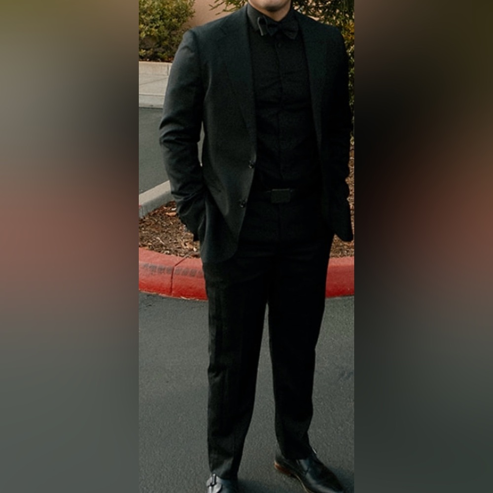 SUIT SUPPLY Black Men’s Suit 40R